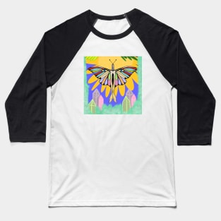 Moth & Crystals Baseball T-Shirt